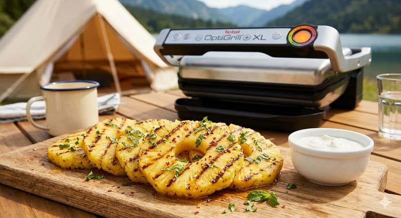 Karamellisierte Honig-Ananas