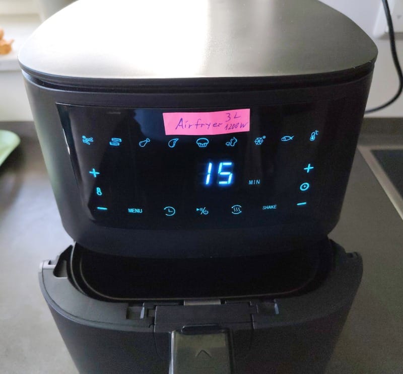 Airfryer Heissluftfritteuse
